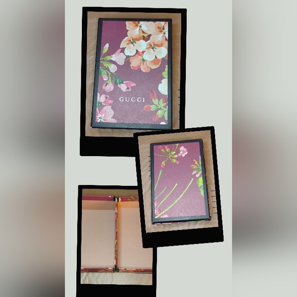 NIB Gucci Blooms Compact Wallet - Pink/Mauve - Picture 16 of 16